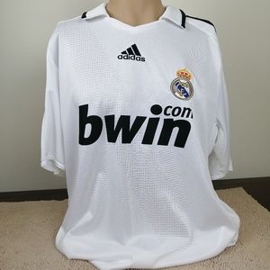 Real Madrid Soccer  Jersey  short sleeve Shirt
